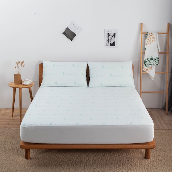 Eucalyptus Infused Scented Waterproof Mattress Pad - Twin XL